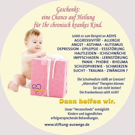 Flyer "Wir schenken Alternative Medizin"